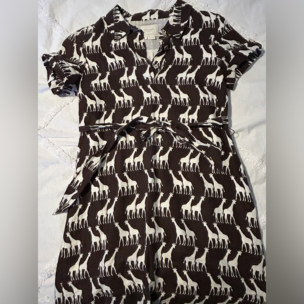 Kate Spade Giraffe Print Dress - Picture 3 of 7